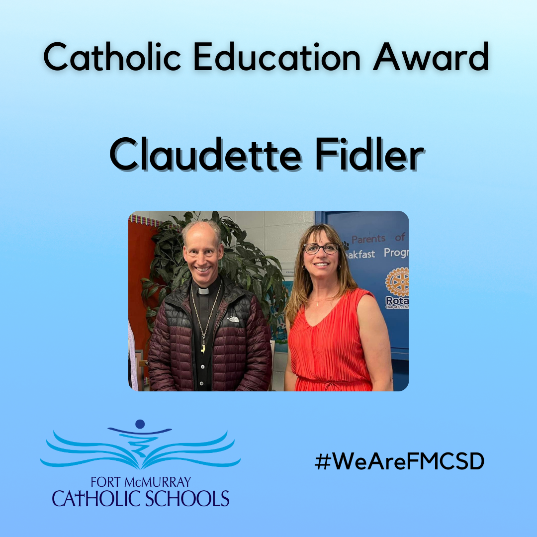 Cath Ed award- Claudette Fidler