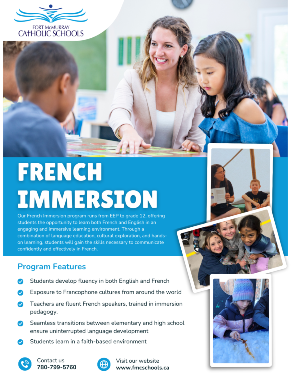 French Immersion Poster
