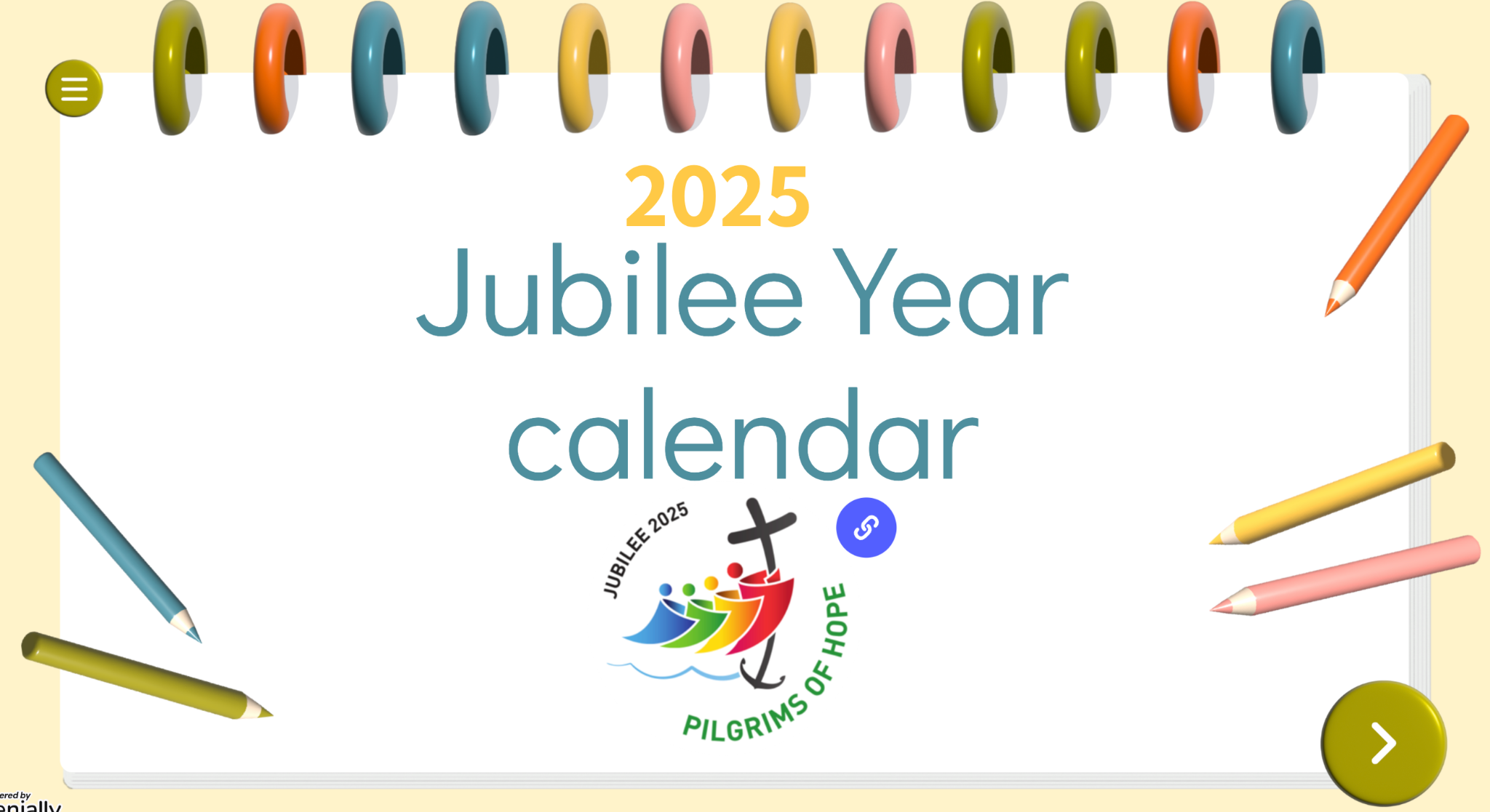Jubilee Calendar
