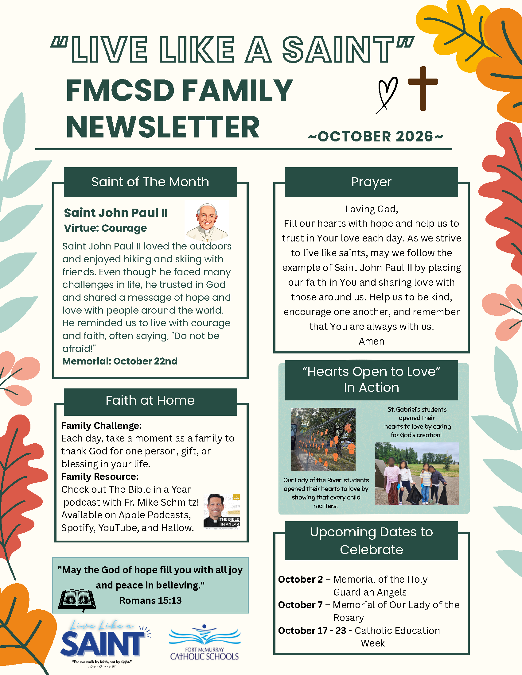 Family Newsletter October (2)