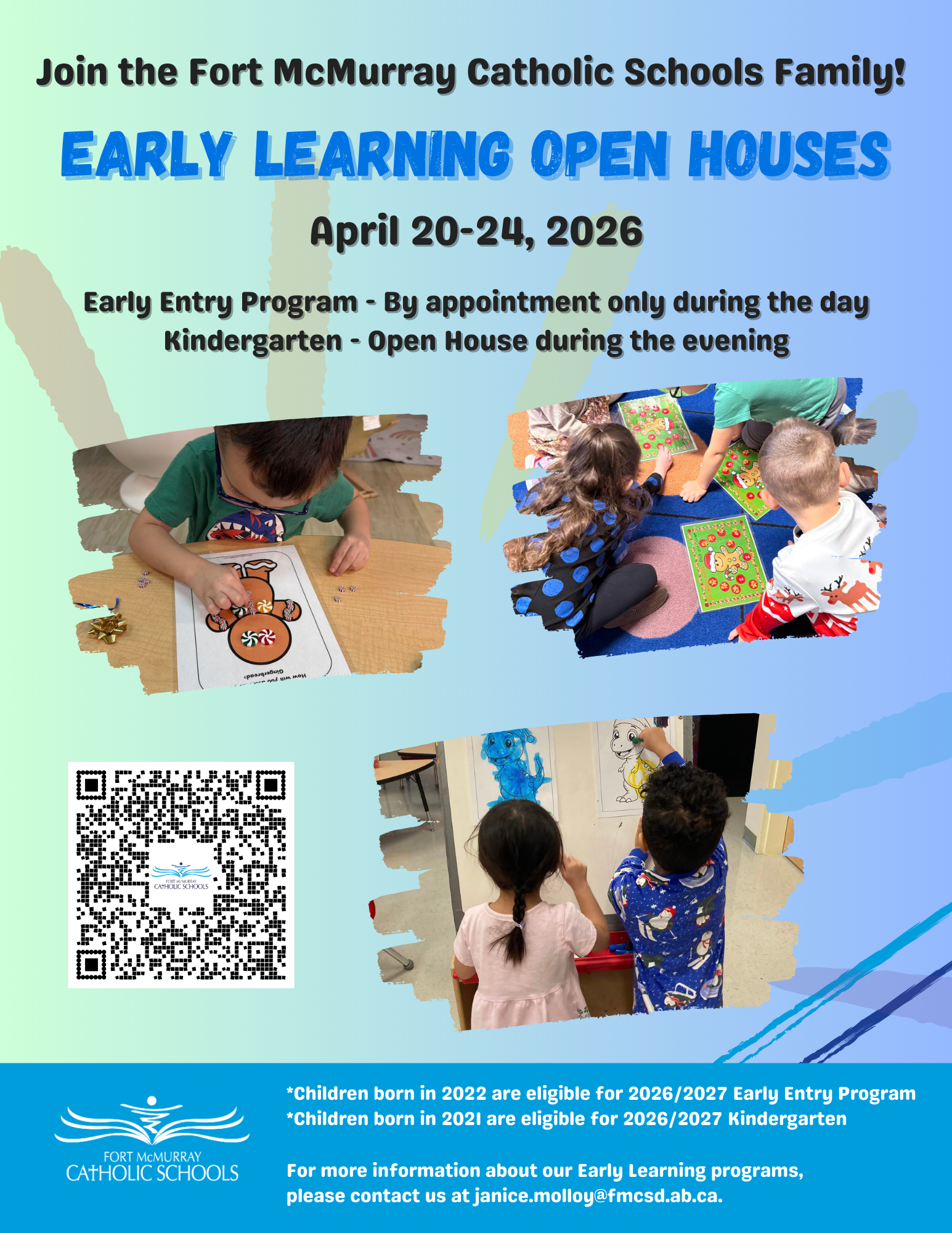 Early Learning Dates 2026